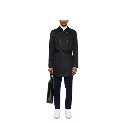Double-Breasted Trench Coat in Dean - Image 2