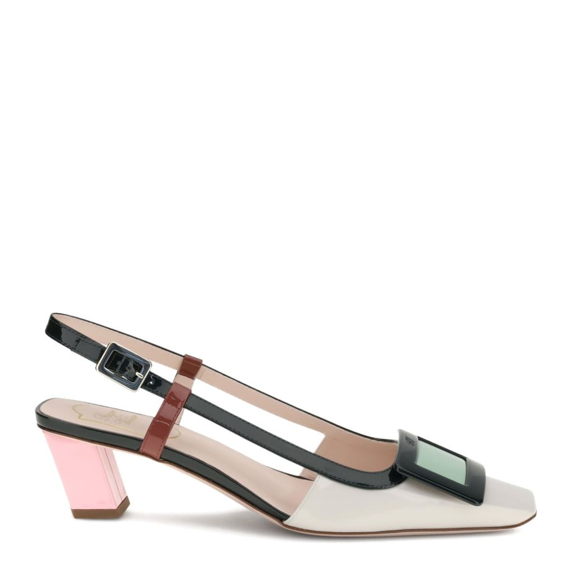 Slingback Pumps in Patent Leather - Image 1