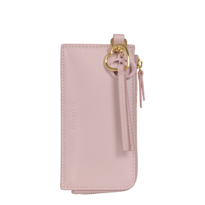Card Case Double G Leather Pink - Image 3