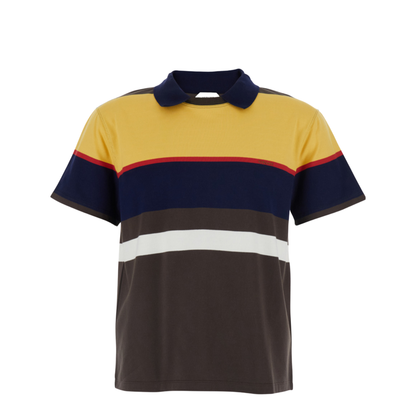 Men's Multicolor Striped Cotton T-Shirt - Image 1