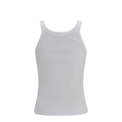 Ribbed Cotton Tank Top - Image 2