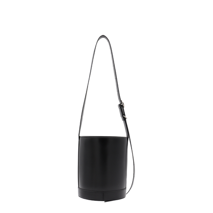 Cannolo Bucket Leather Shoulder Bag - Image 5