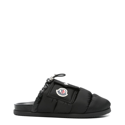 Mon Pocket Padded Leather Mules - Image 1