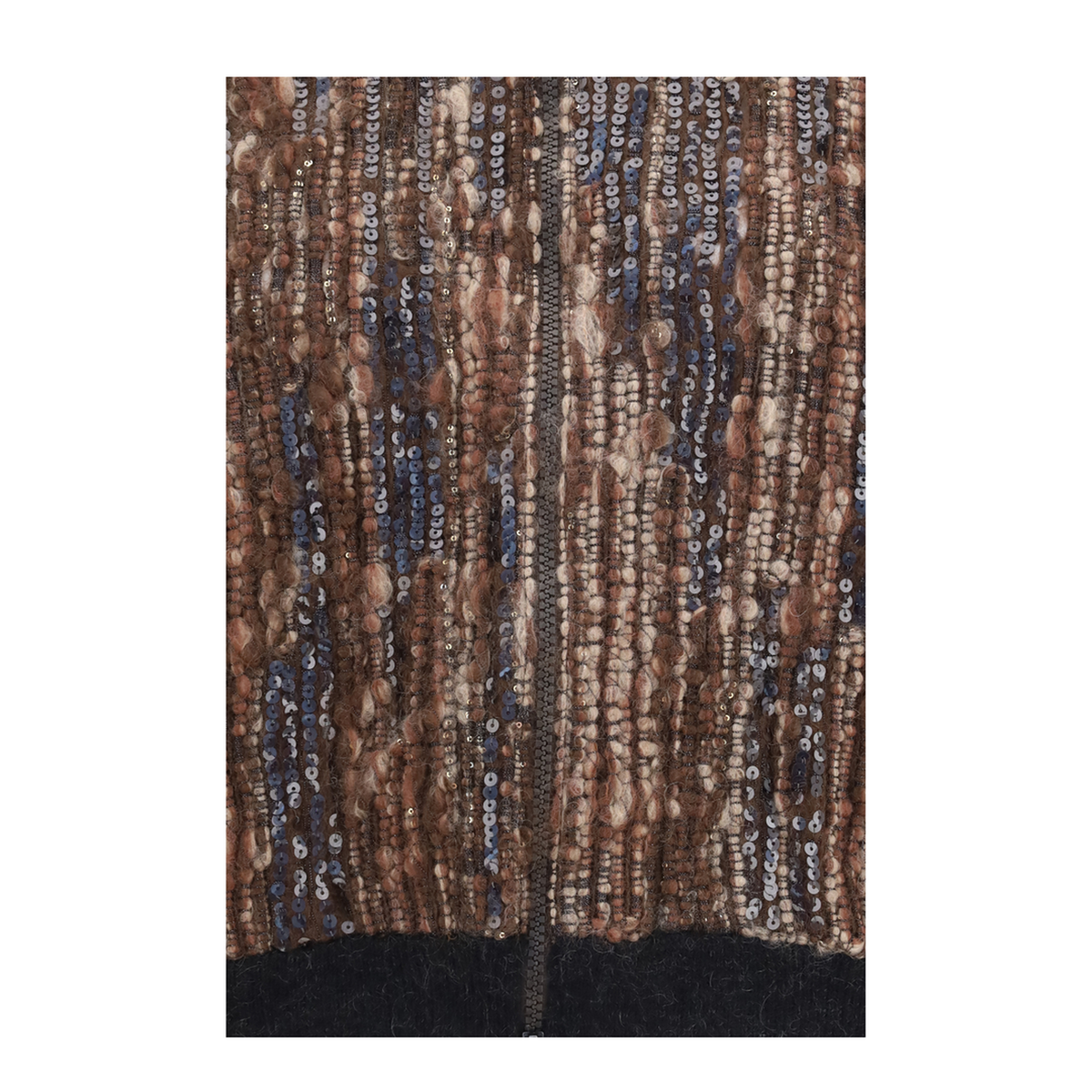 Perforated Zip Cardigan - Image 3
