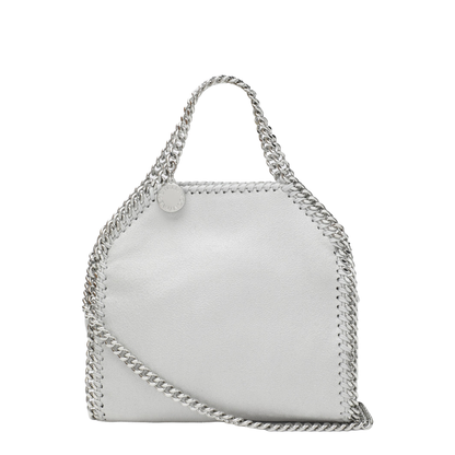 Falabella Tiny Polyester/Polyurethane Tote - Airlite Pearl Grey - Image 1