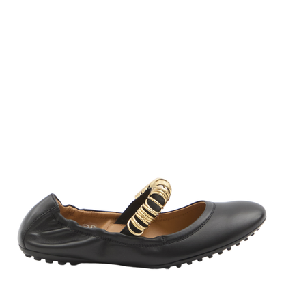 Ballet Flats with Eyelets - Image 1