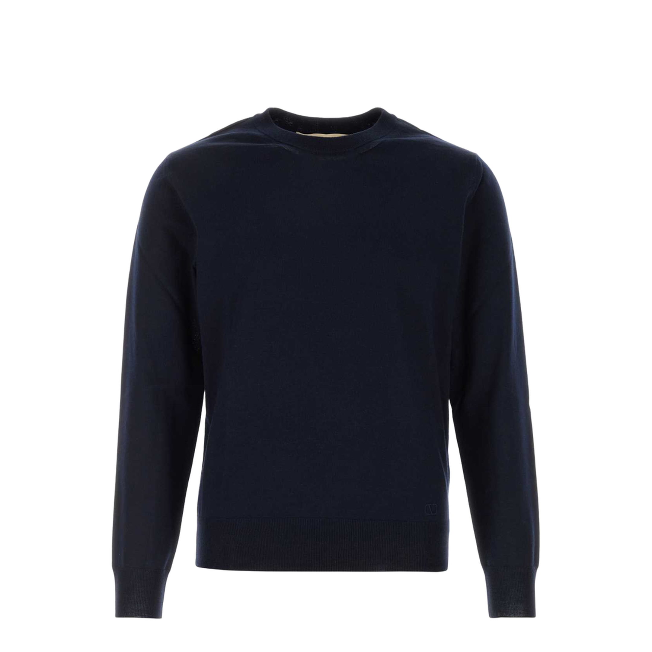 Midnight Blue Wool Sweater - Image 1