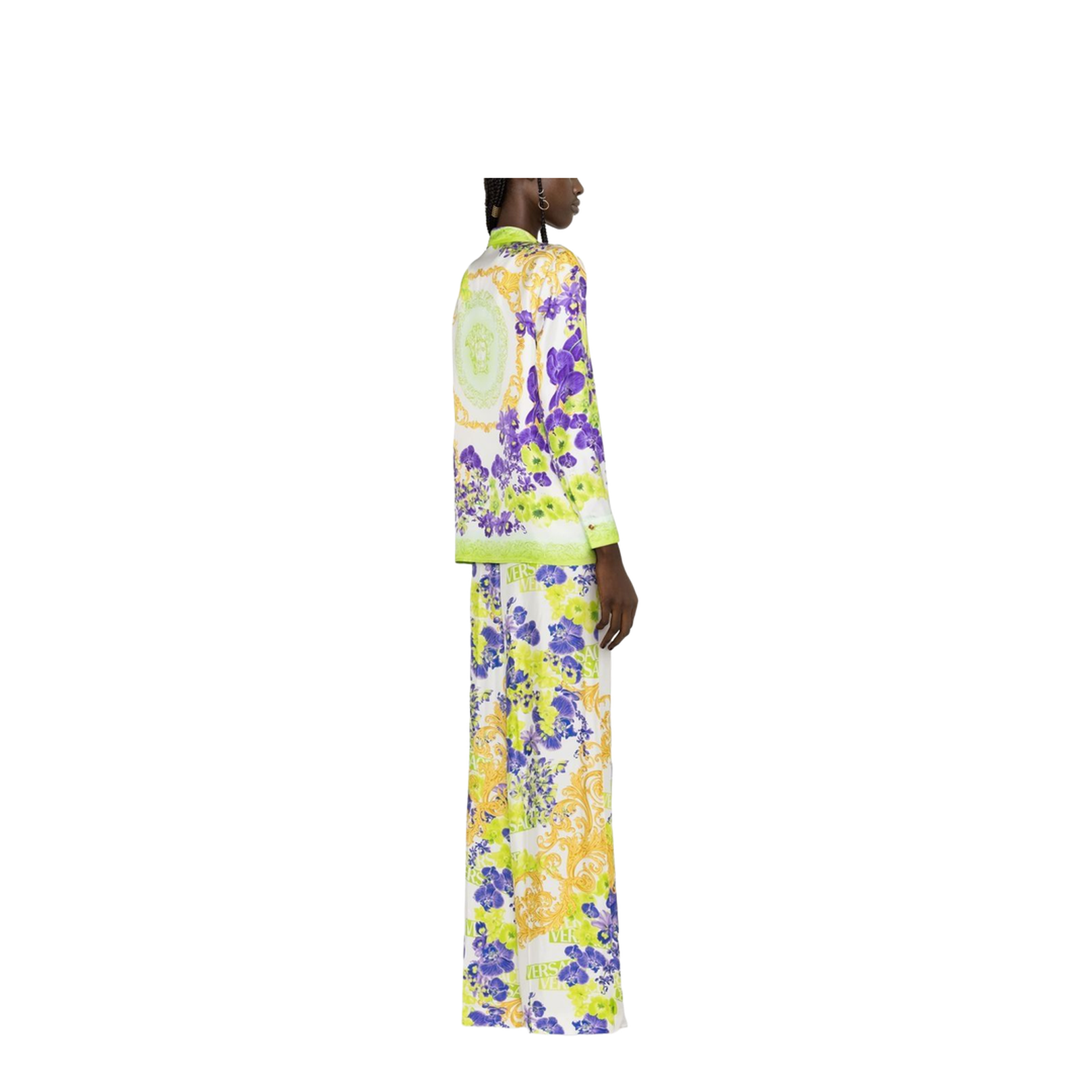 Baroque Pants In Multi - Image 2