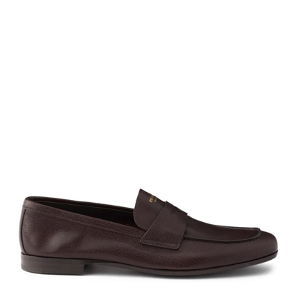 Leather Loafers with Band - Image 1