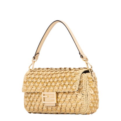 Baguette FF Handbag Gold - Image 2
