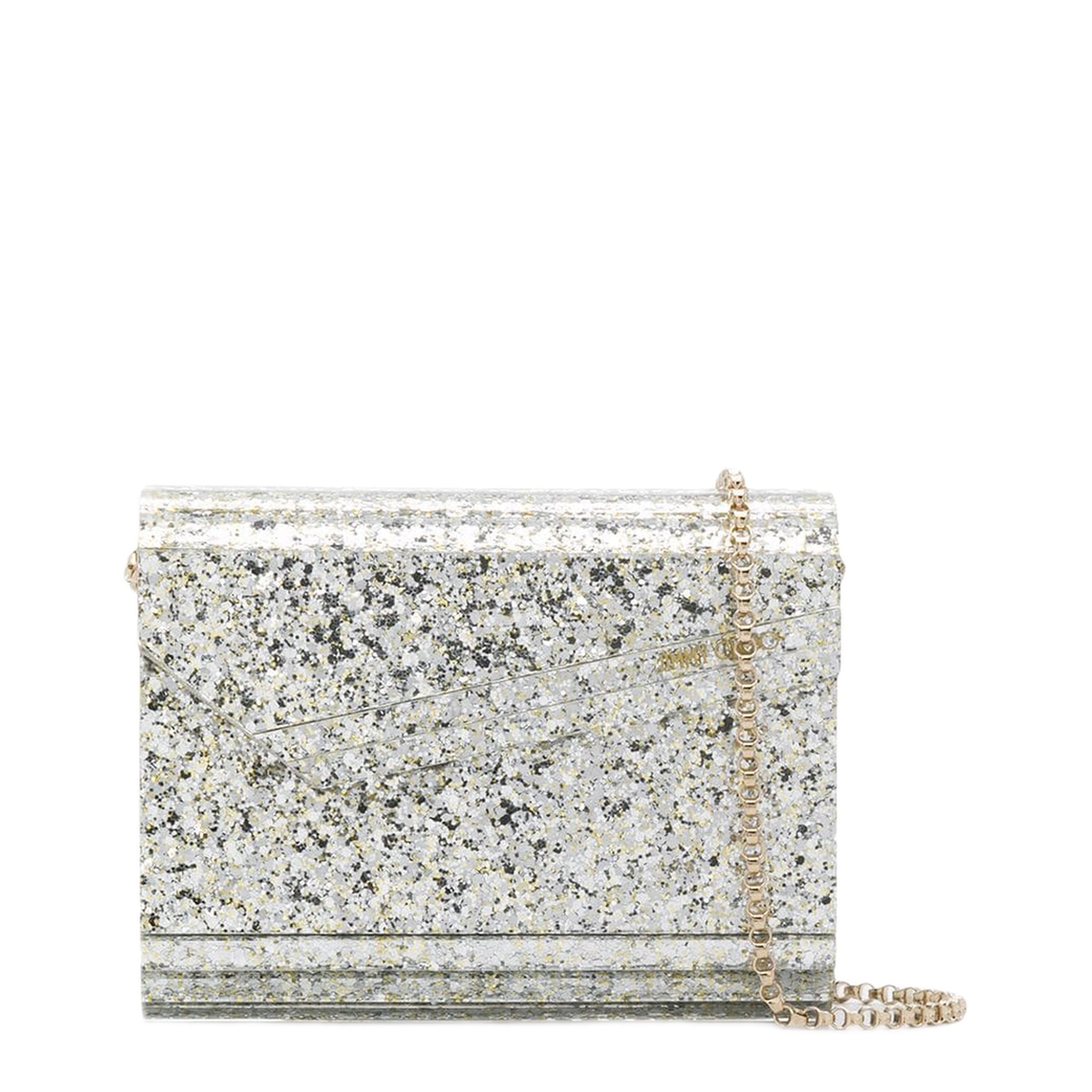 Coarse Glitter Acrylic Clutch Bag - Image 1