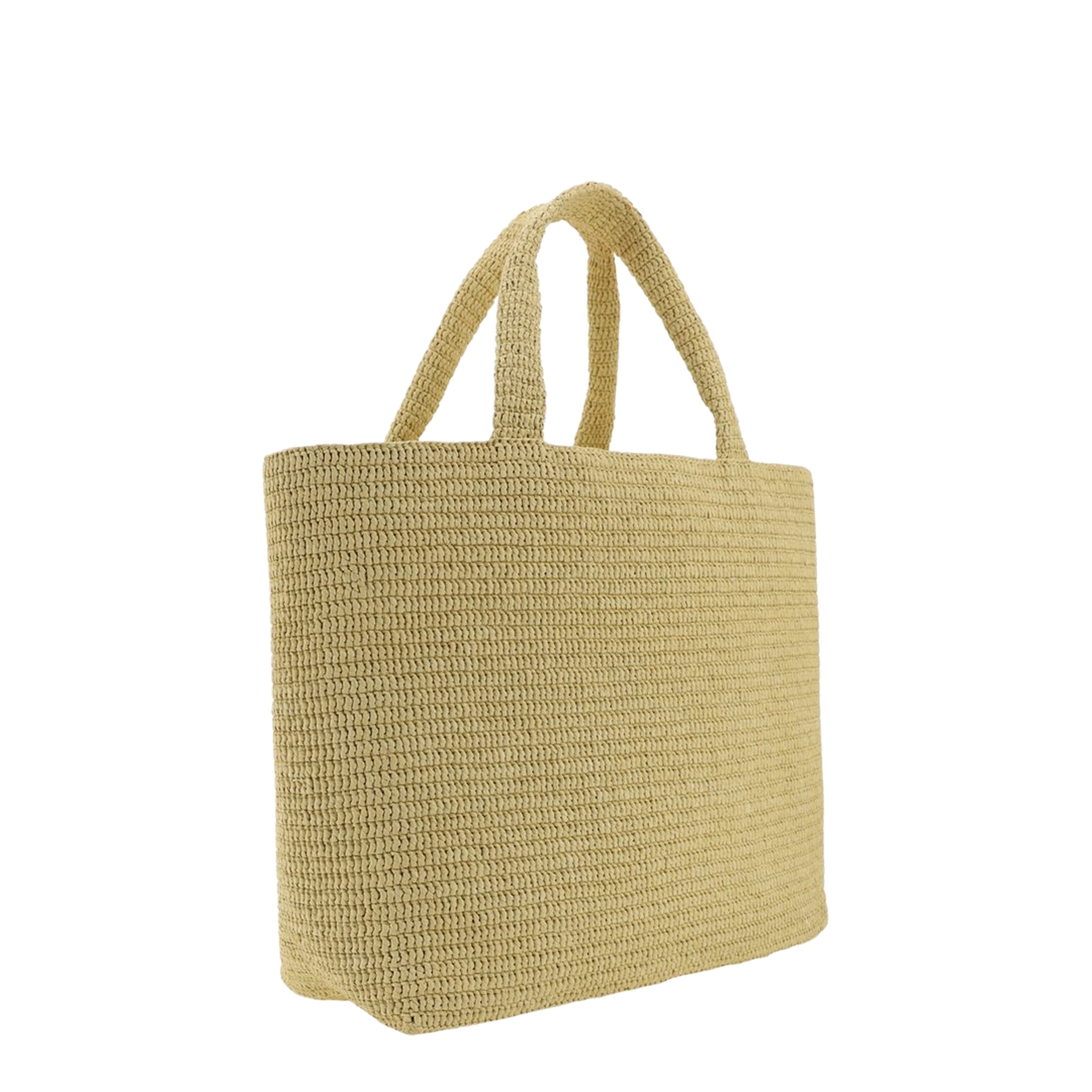 Natural raffia Tote Bags - Beige - Image 4