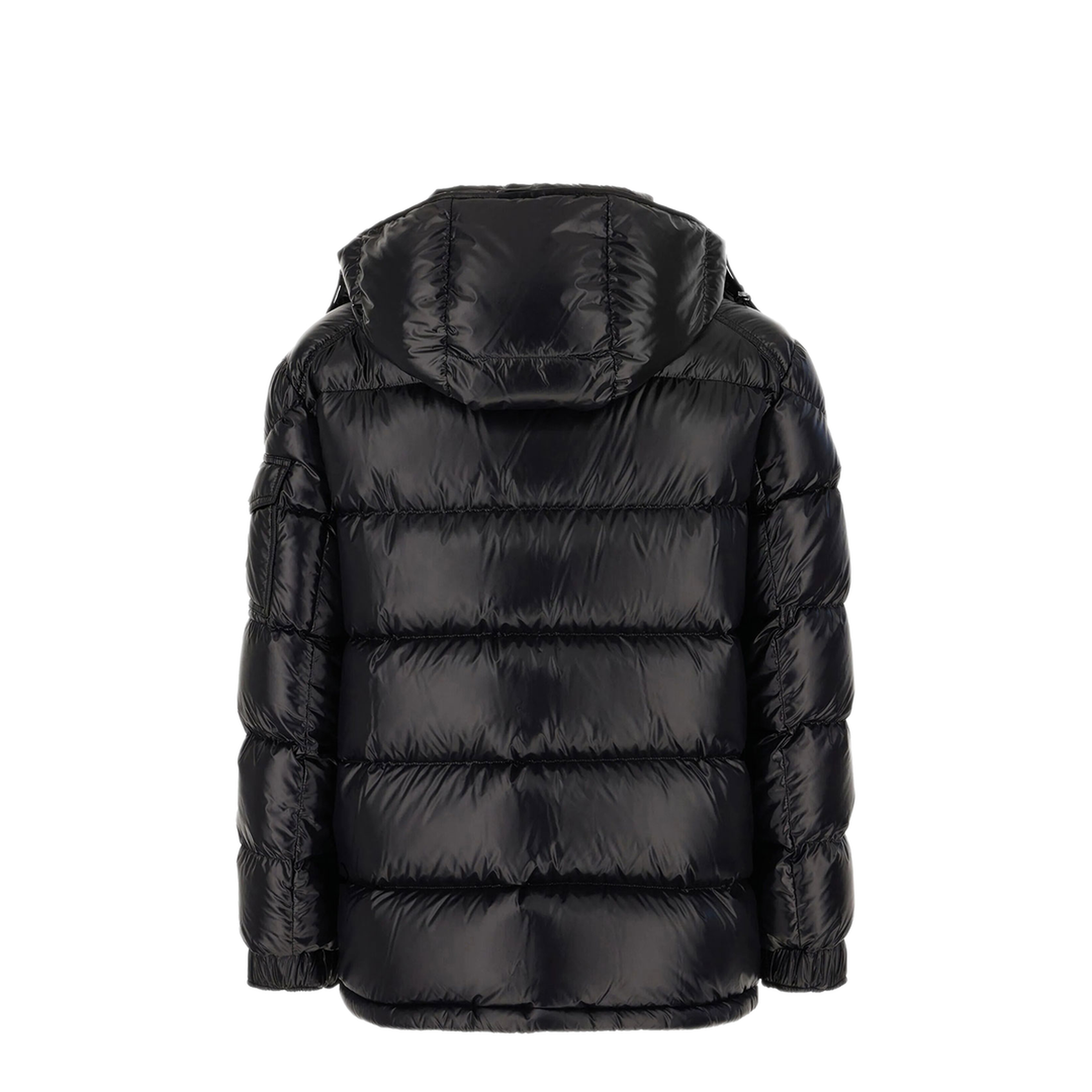 Hooded Short Down Jacket - Image 2