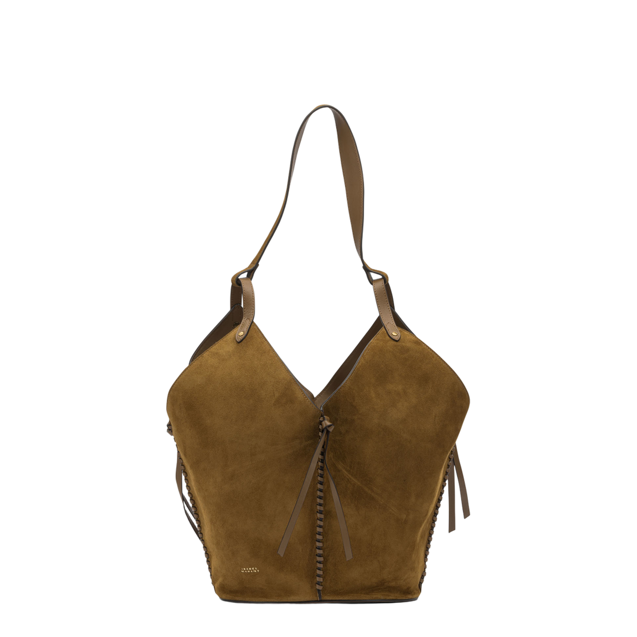 Tampa Calf Leather Shoulder Bag - Cognac - Image 1