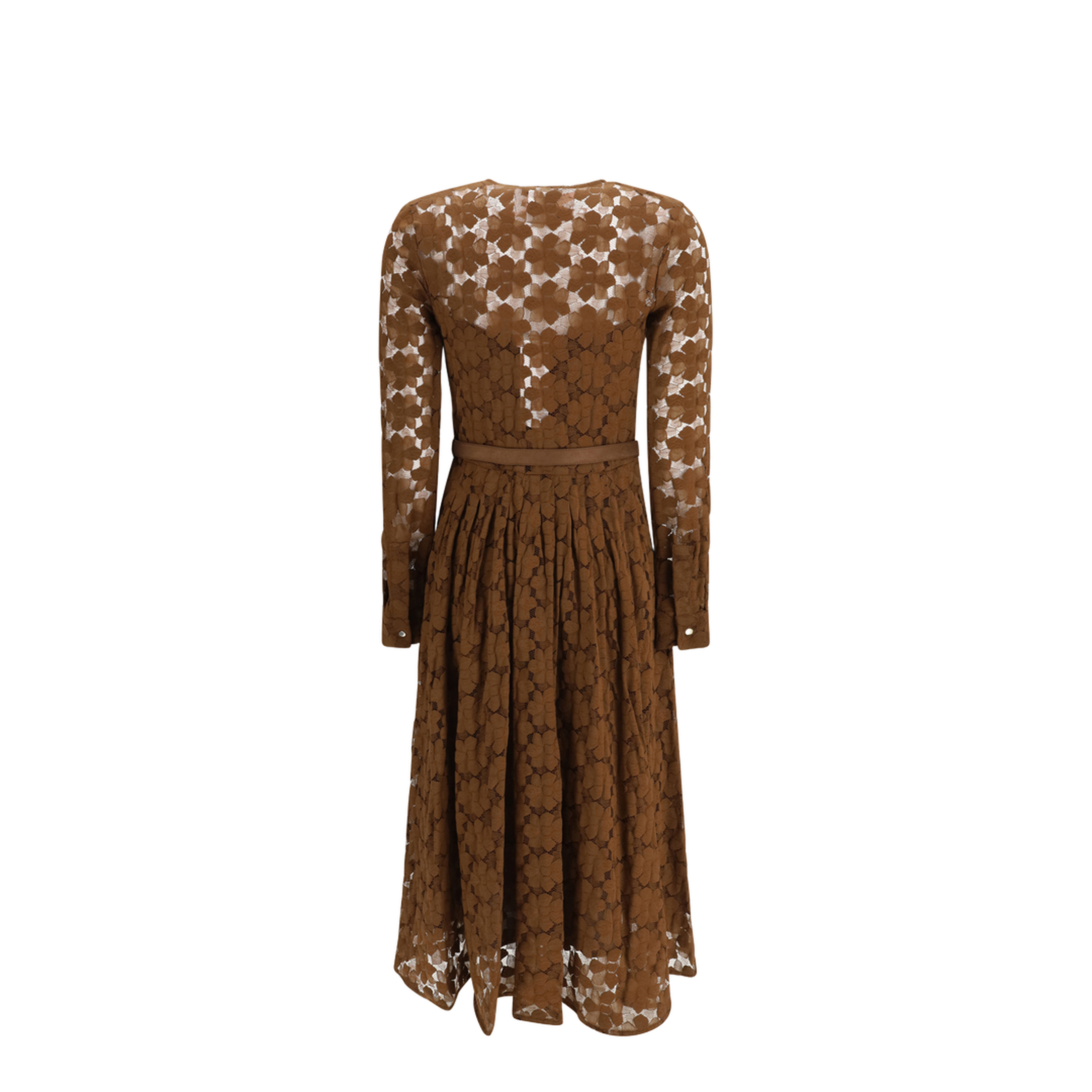 Agrume Midi Dress in Lace - Image 2