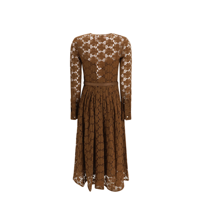 Agrume Midi Dress in Lace - Image 2