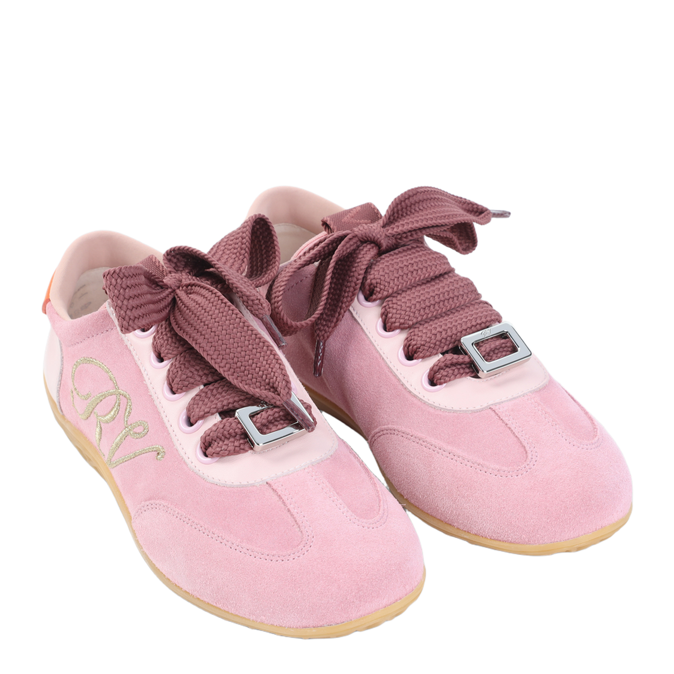 Pink Low Top Sneakers - Image 5