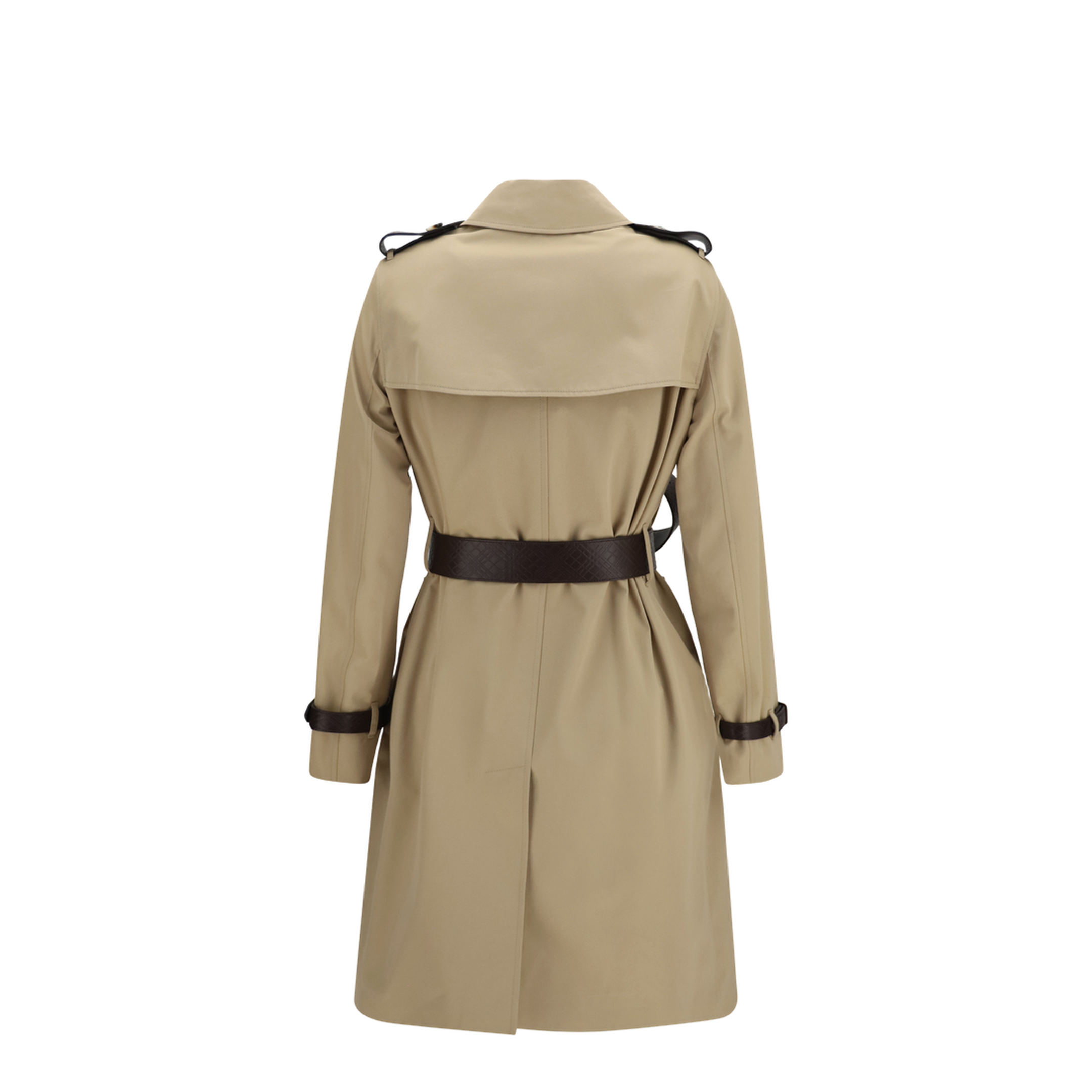 Kensington Midi Leather Trench - Image 2