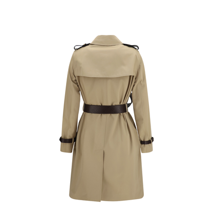 Kensington Midi Leather Trench - Image 2