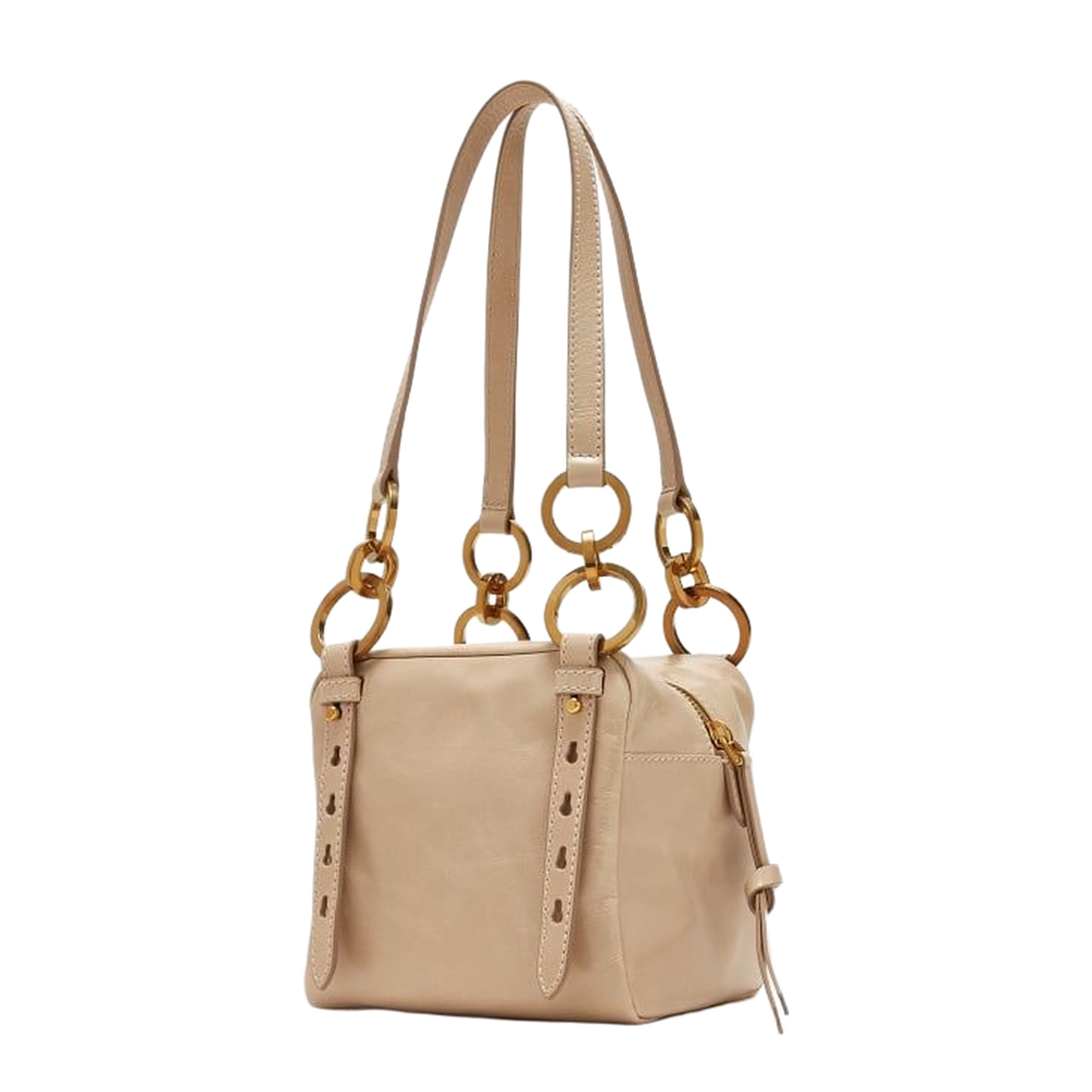 Mini Dangle Handbag Powder Pink - Image 3