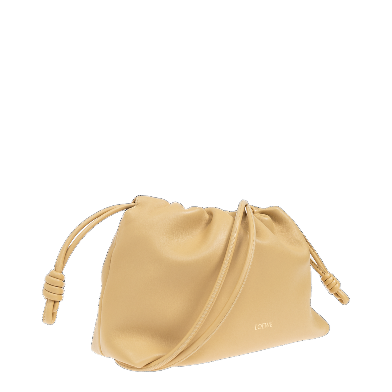 Flamenco Medium Shoulder Bag Beige - Image 2