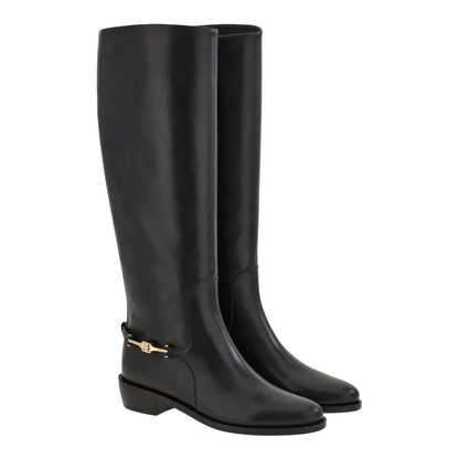 F Buckle Therma Knee Riding Boots - Image 2