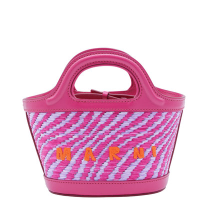 Tropicalia Micro Nylon/Polyester Bag - Pink - Image 2