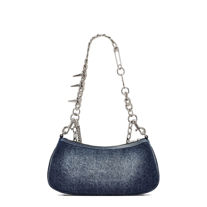 Denim Shoulder Bag - Image 3