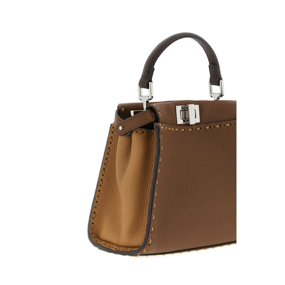 Peekaboo Mini Cuoio Romano Leather Brown - Image 3