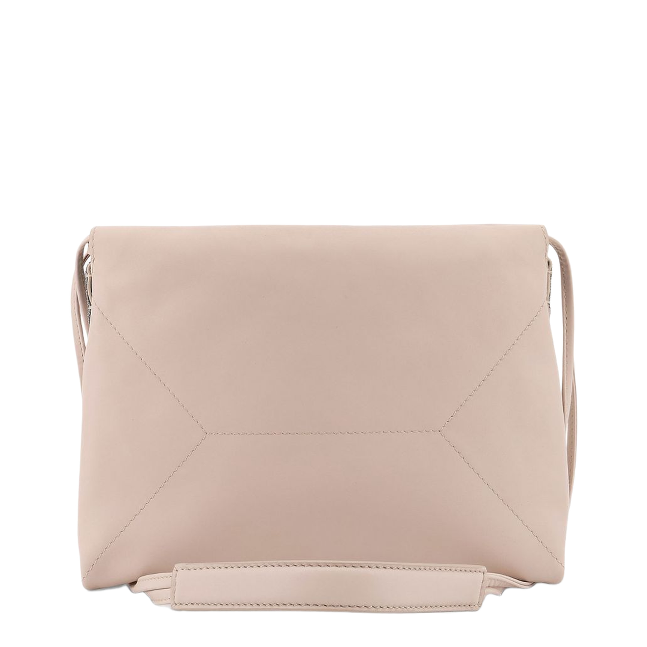 Duo Leather Shoulder Bag - Light Pink - Image 3