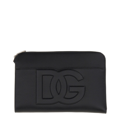 Embossed Leather Media Pouch - Image 1