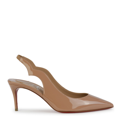 Hot Chick Sling 70 Blush Patent Calf Leather - Image 1