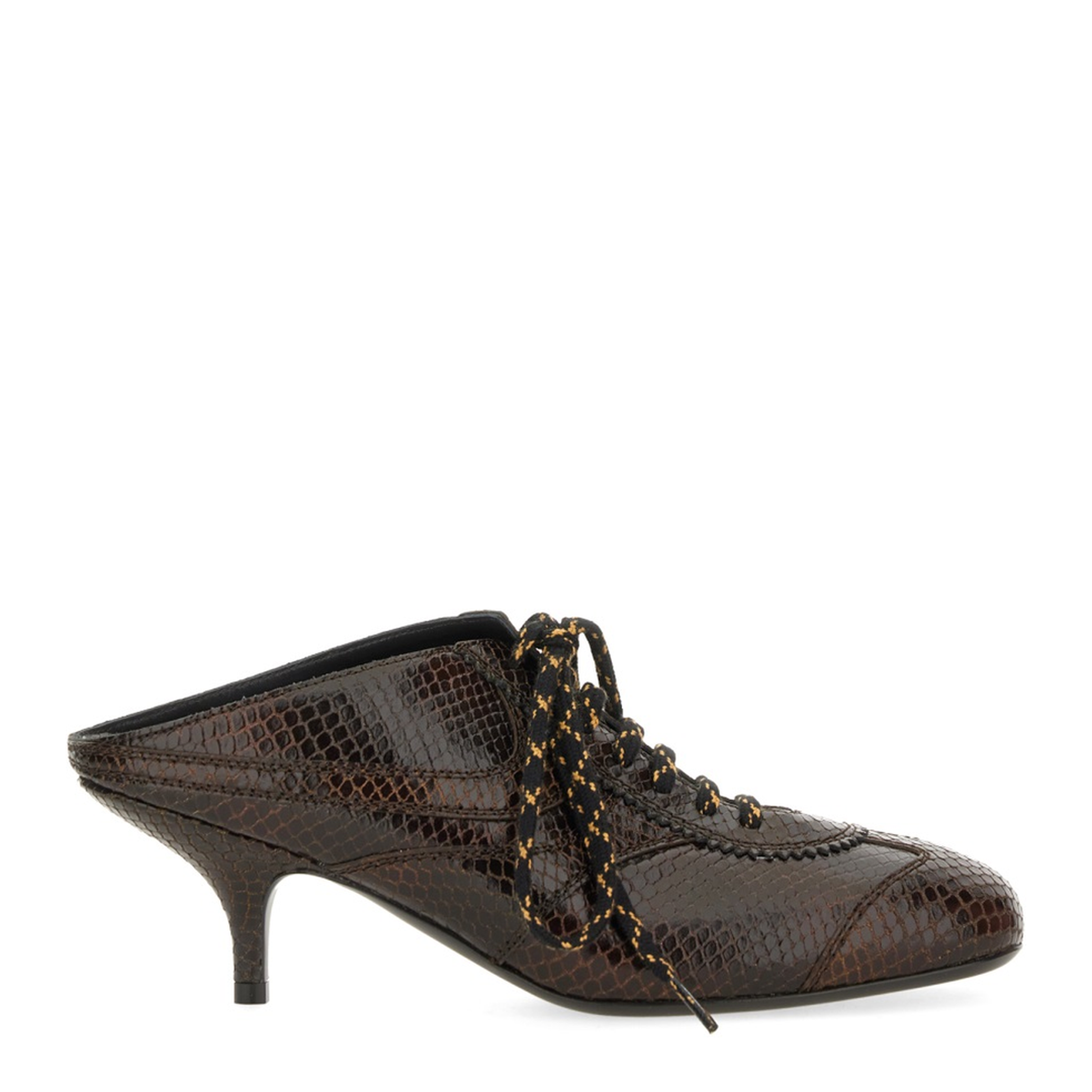 Leather Slip-on Mules - Image 1