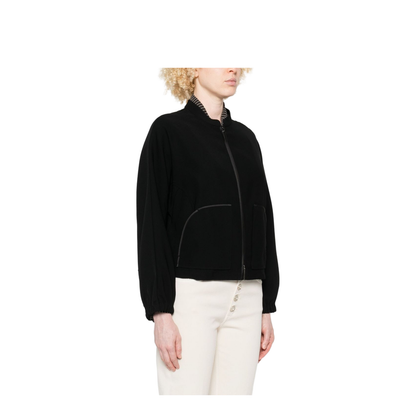 Technical Cady Blouson with Logo Embroidery - Image 2