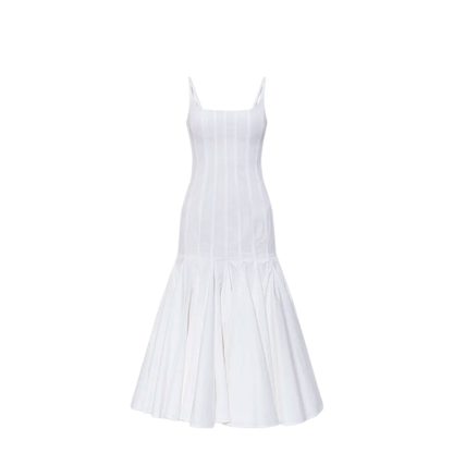 Agave Dress in Cotton Poplin - Image 1