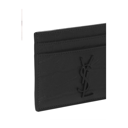 Card Case with Metal Logo - Image 3