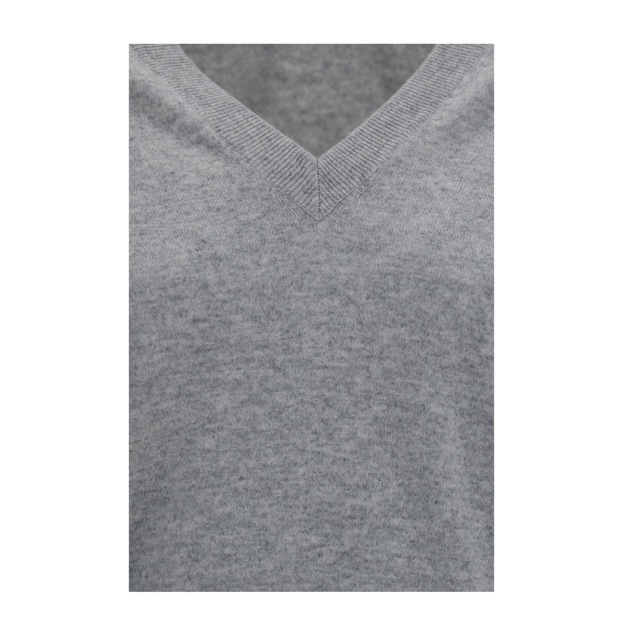 V-neck Cashmere Sweater - Image 3