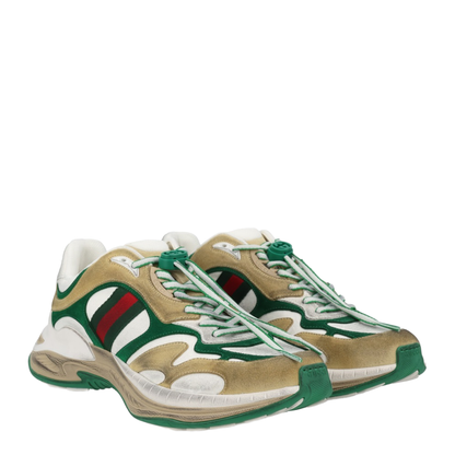 Drawstring Leather Sneakers - Image 2