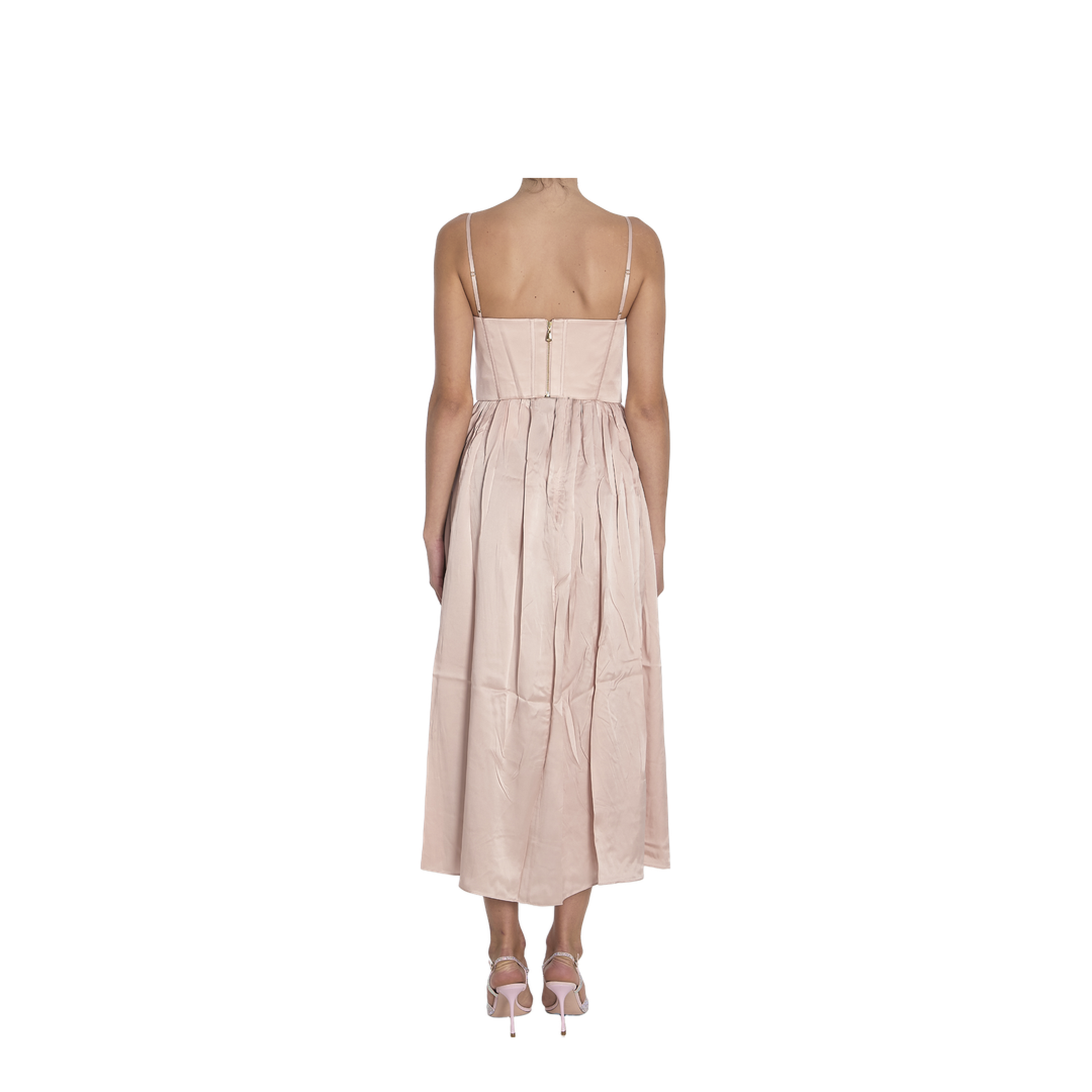 Corset Midi Dress - Image 4