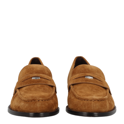 Penny Suede Loafers - Image 3