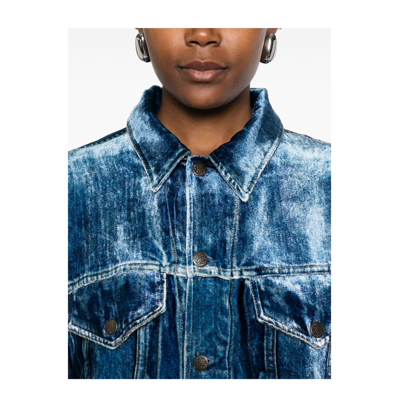 Blue Denim Jacket - Image 3