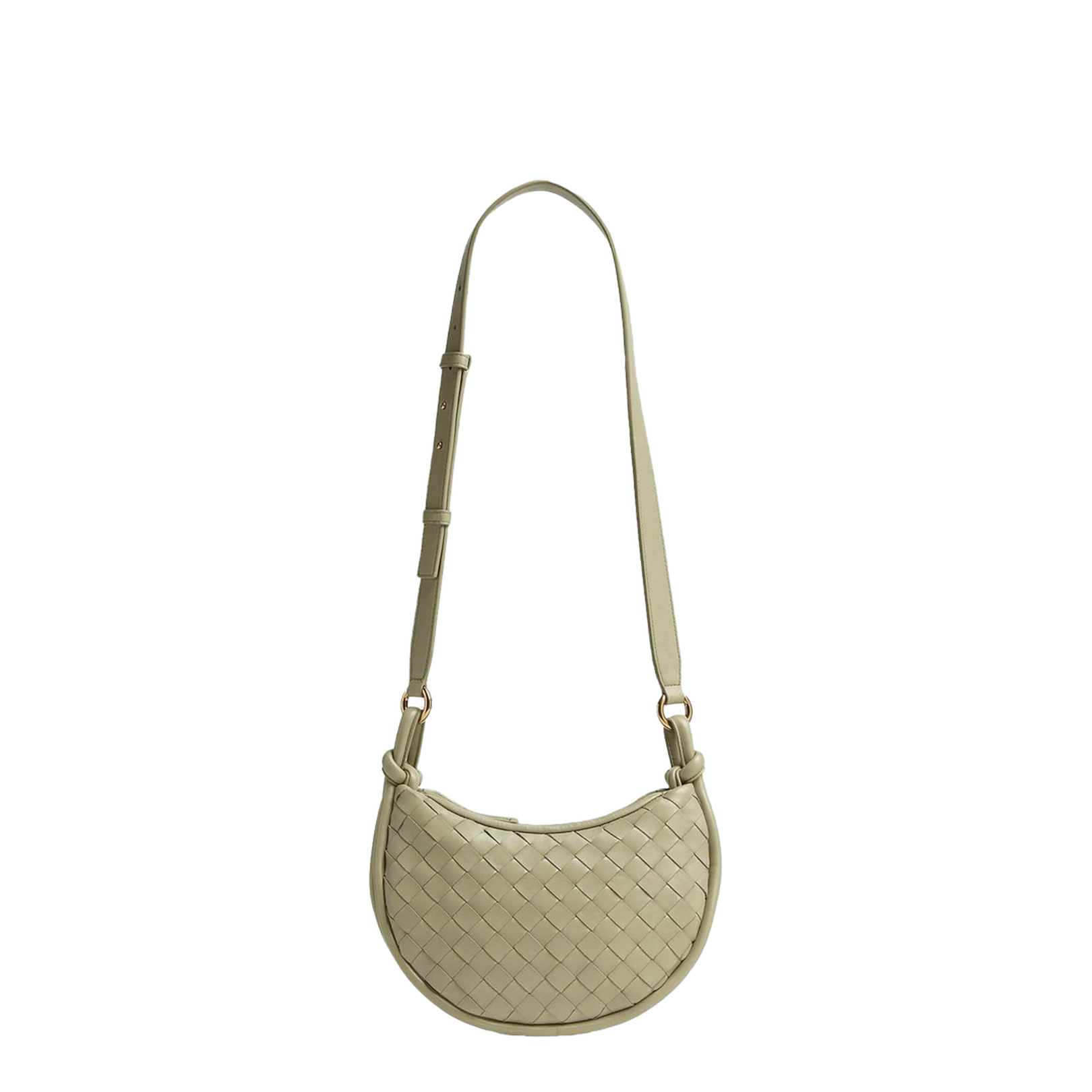Gemeli Leather Crossbody Bags - Pastel Green - Image 1