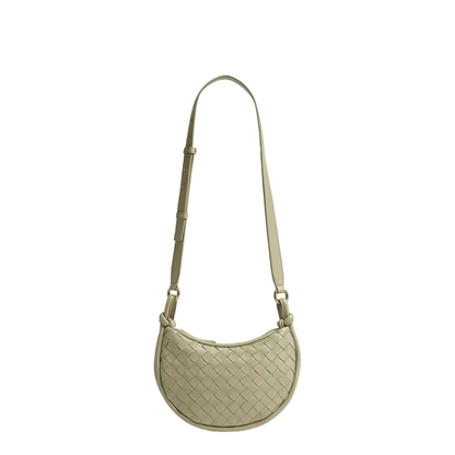 Gemeli Leather Crossbody Bags - Pastel Green - Image 1