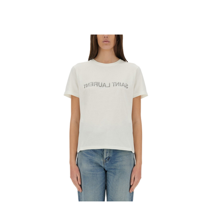 Reverse Logo-Print T-Shirt - Image 1