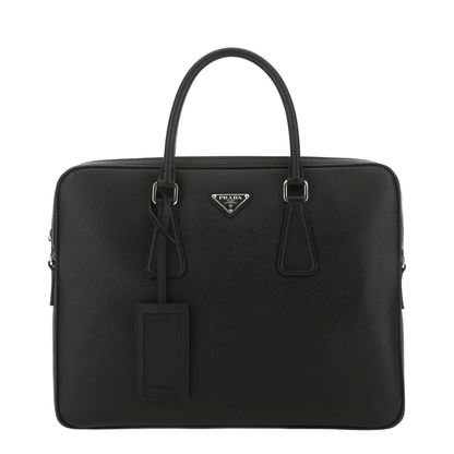 Saffiano Leather Briefcase - Image 1