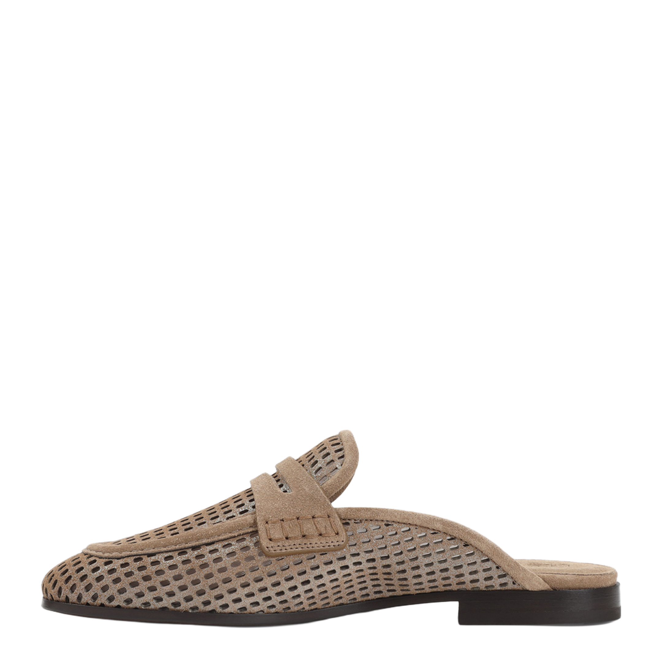 Suede Leather Mules - Image 4