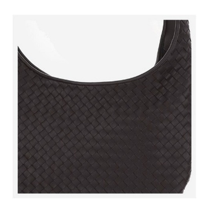 Veneto Medium Lambskin Shoulder Bags - Brown - Image 3