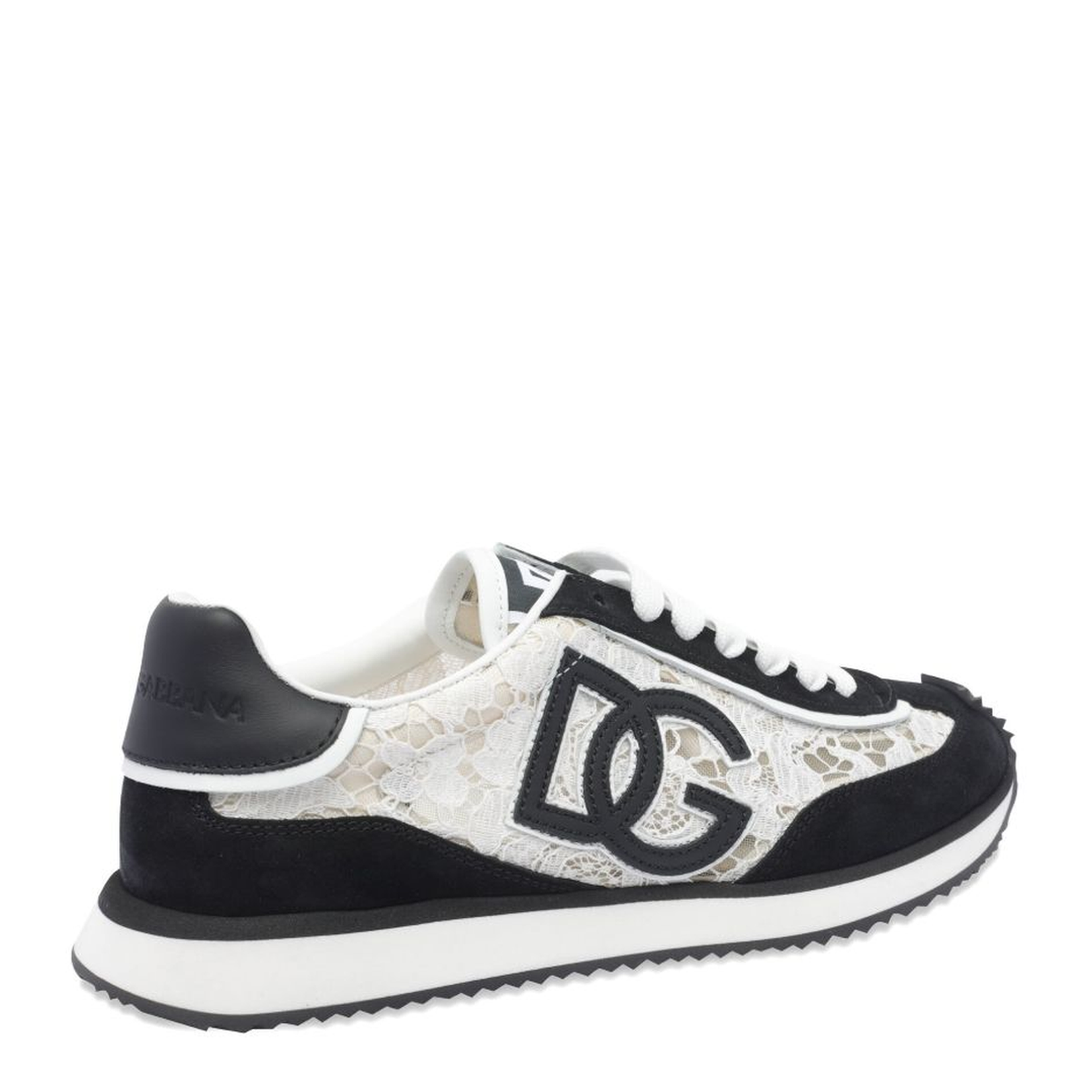 Cushion Sneakers in Calfskin and Fabric - Image 3