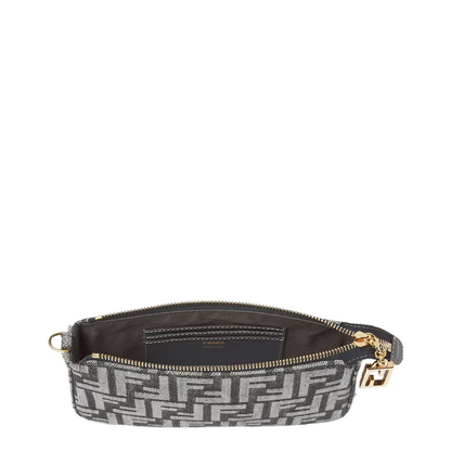 Baguette Pouch Fabric Blue - Image 5