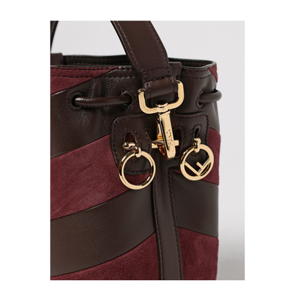 Mini Mon Tresor Chevron Bucket Bag Leather - Image 4